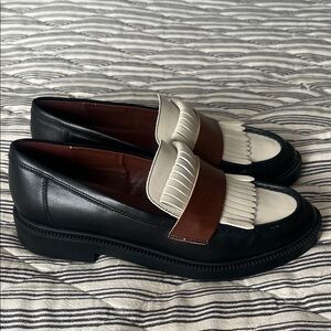 Marc Fisher Calixy Loafers Black, Brown and Cream